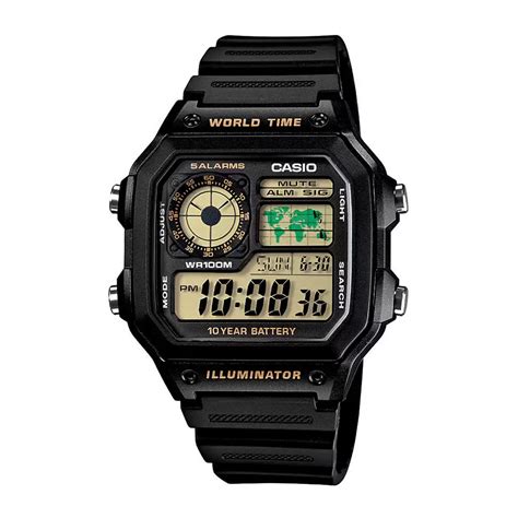 Casio D098 YOUTH AE1200WH-1BVDF Digital Watch (Unisex) – Sai Creations ...