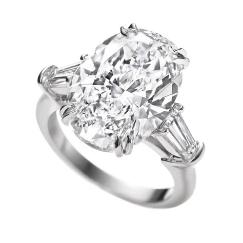 Classic Winston emerald-cut diamond engagement ring | Harry Winston ...