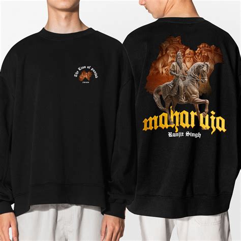 Maharaja Ranjit Singh The Lion Of Punjab Printed Men Sweatshirt Online ...