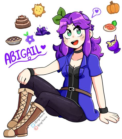Abigail and Her Favorite Gifts by iKeychain on DeviantArt