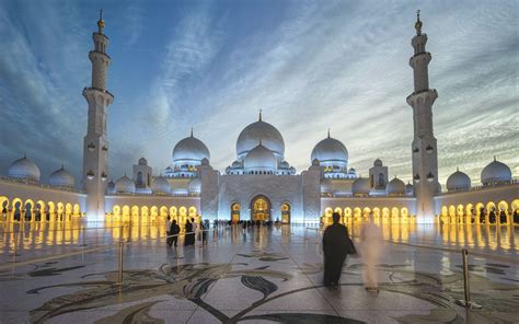 Sheikh Zayed Grand Mosque Centre Abu Dhabi Beautiful Photography In The ...