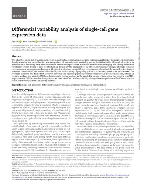 Bayesian Approach To Single Cell Differential Expression Analysis 的图像结果