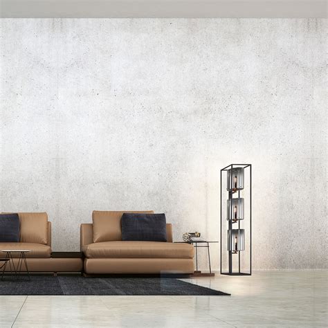 Samu floor lamp, three-bulb | Lights.co.uk