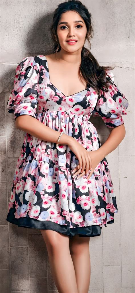 Anikha Surendran Cute Pic in Floral Frock
