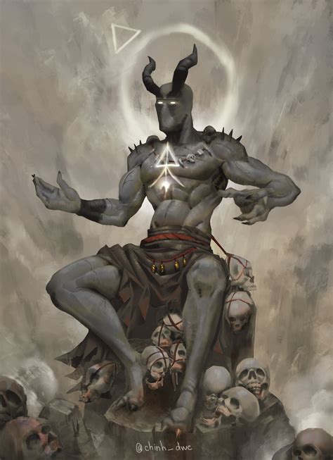 Devil Vs God Drawing