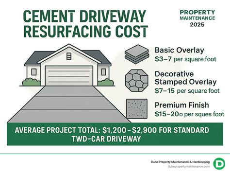 Best Cement Driveway Resurfacing Cost: Smart 2025 Guide