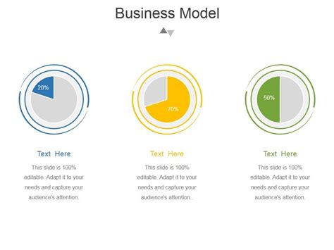 Sample Business Model PowerPoint Slide 的图像结果