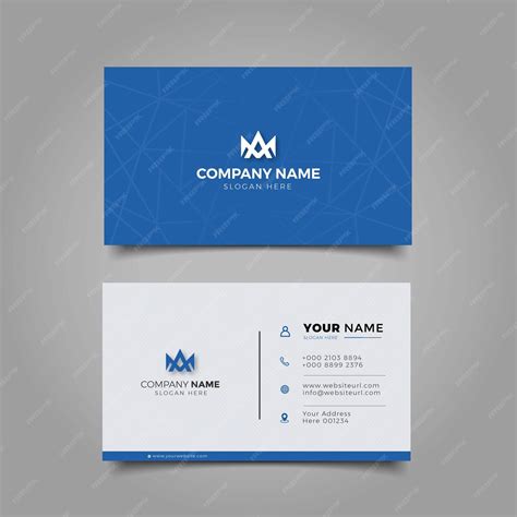 Modern Business Card Design 的图像结果