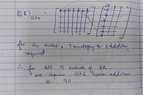Example : 17 let r q, r be matrices of order 3 x 5, 5 x7 and 7 x 3 ...