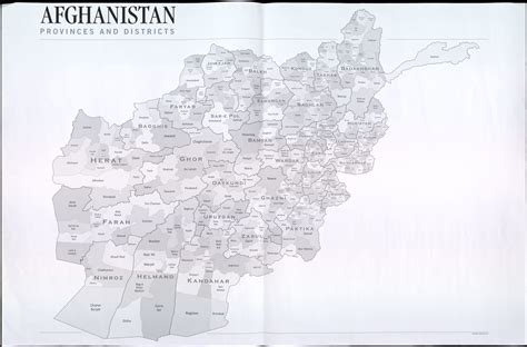 Afghanistan country profile ; Afghanistan provinces and districts. | Library of Congress