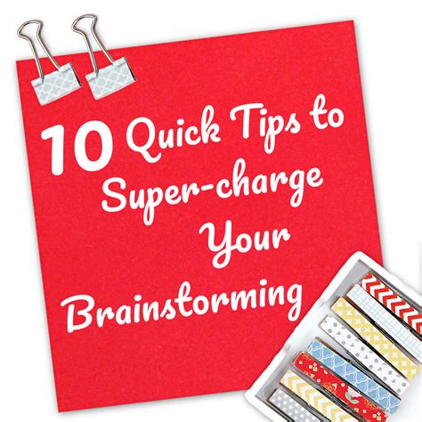 Brainstorming Tips 的图像结果