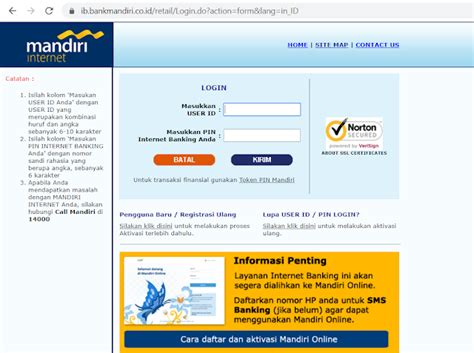 Mandiri Internet Banking 的图像结果
