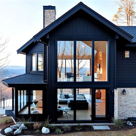 30 Black House Siding Ideas for A Modern Home Exterior