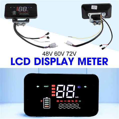 NEW LCD Display 48-72V Meter Control Panel For E- | Ubuy India