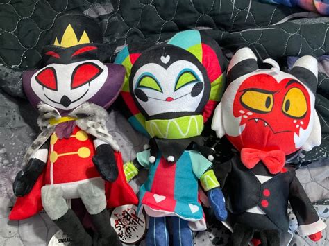 Set of 3 Helluva Boss Official Plush Moxxie Stolas Robo Fizz plush toys ...