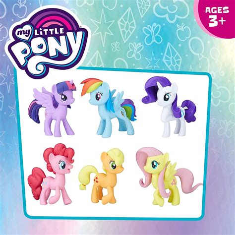 My Little Pony Meet The Mane 6 Collection | Amazon Exclusive ...