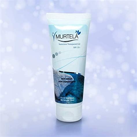 Murtela Sunscreen Transparent Gel Spf 35+ protecting from harmful sun ...