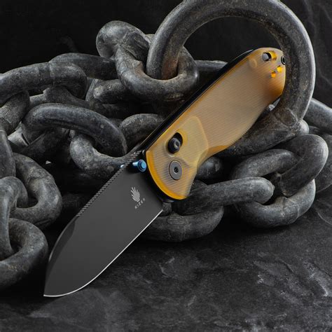 Kizer Drop Bear PEI Folding Knife | Heinnie Haynes