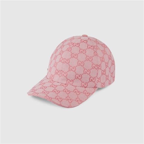 Casquette en toile GG en rose | GUCCI® BE