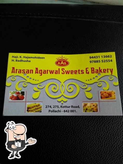 ARASAN AGARWAL SWEETS & BAKERY, Pollachi - Restaurant reviews