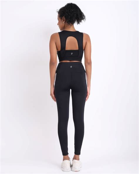 BUY ONLINE ELISE CUT AND SEW LEGGING – Gym Tonique India