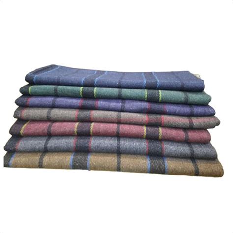 Shoddy Check Blanket Manufacturer, Supplier from Panipat