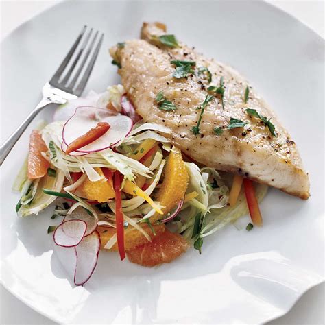 Red Snapper with Citrus and Fennel Salad Recipe - Daniel Boulud