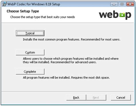 WebP Codec 1.0 - Скачать на ПК бесплатно