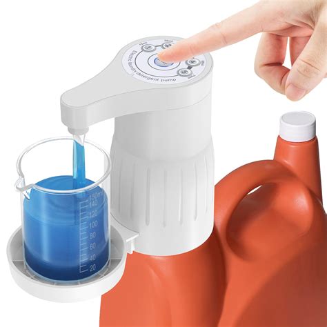 Laundry Detergent Dispenser with Graduated Cup for Liquid Detergent ...