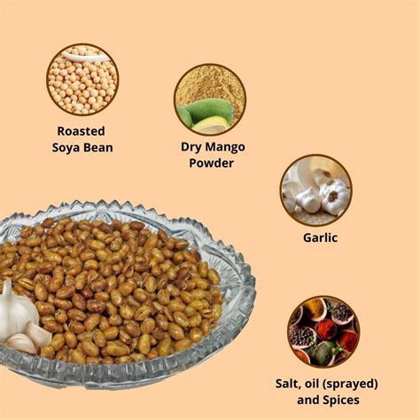 Order Soya Nuts Garlic, Garlic Soya Nuts, Garlic Masala Soya Nuts, Soya ...