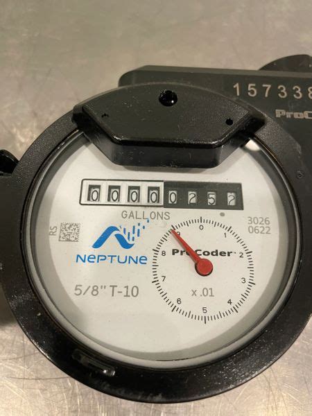 Image result for How Does a Neptune E-Coder Water Meter Work