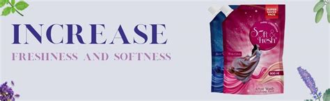 Soft & Fresh combo Pack of Pink Coral & Blue Wave 2X900ml, best Fabric ...