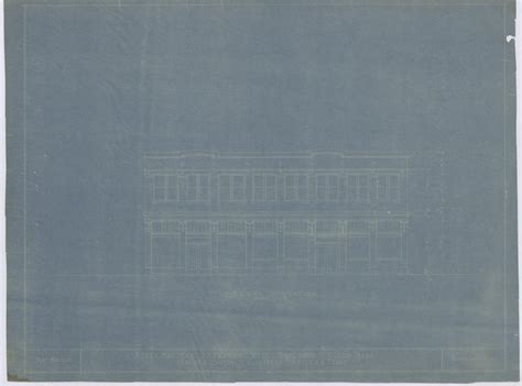 Hartman Hotel, Cisco, Texas: Front Elevation - The Portal to Texas History