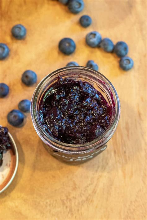 Blueberry Jam Without Pectin - Served From Scratch