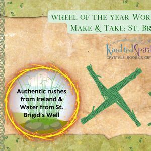 Wheel of the Year Workshop #1: IMBOLC ~ St. Brigids Cross, 66 W Water ...