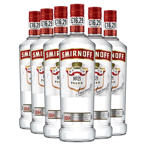Smirnoff Alcohol Volume