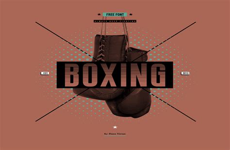 Boxing Font 的图像结果