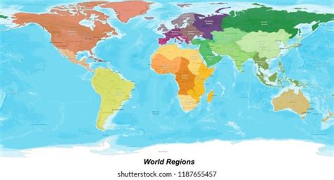 World Region Map 的图像结果