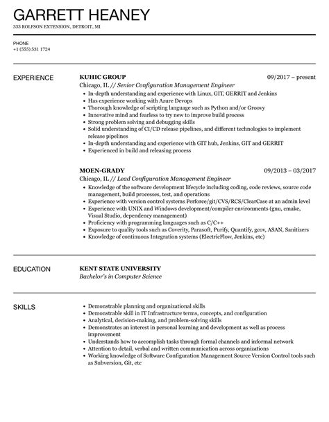 Configuration Management Engineer 的图像结果