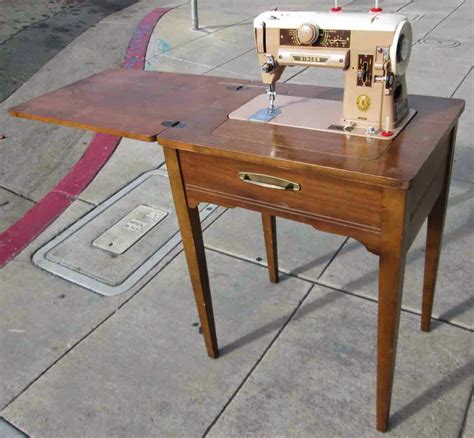 Singer Sewing Machine Cabinets 1960'S Value at Michelle Epling blog