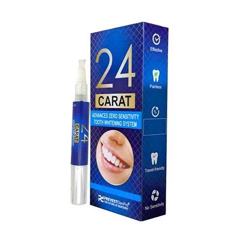 Prevest Denpro 24 Carat Pen advanced zero sensitivity tooth whitening ...