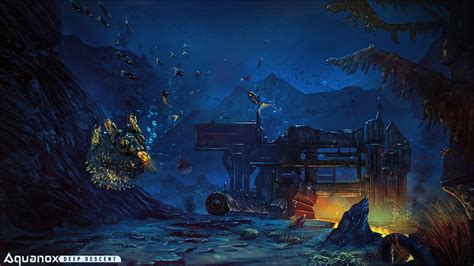水下射击游戏《未来水世界：深度侵袭》原画 - 178新游戏频道