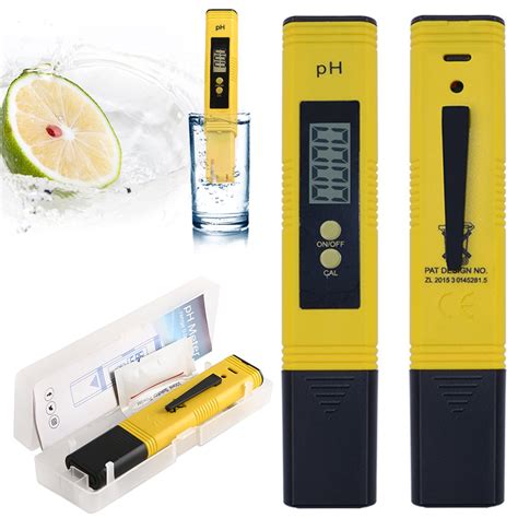 Buy MEKBOK Hydroponics pH Meter Digital PH Test Pen 0.01 high-Precision ...