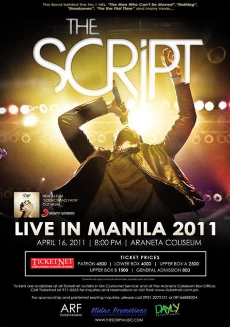 The Script Live Concerts 的图像结果