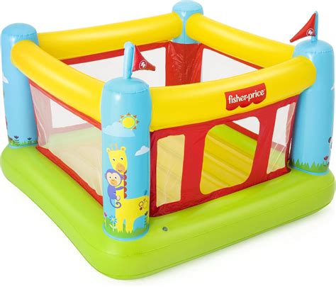 Amazon.com: Fisher-Price Bouncetastic Inflatable Bouncer | Indoor and ...