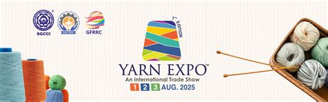Yarn Expo 2025 begins in Surat with a focus on Garmenting | Exhibition ...