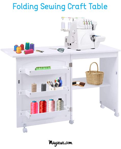 Giantex Sewing Craft Cart Table | Small sewing space, Sewing craft ...