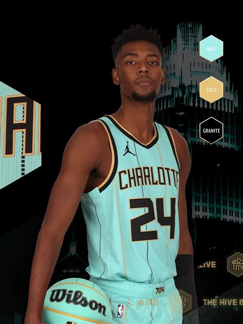 Charlotte Hornets 2024-2025 City Jersey