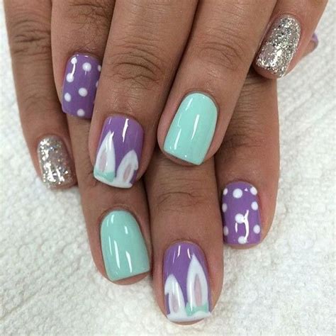 easter nails design easy