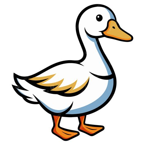 Duck Clipart Duck Sticker – Little Box Guy